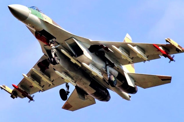 Uy lực của tiêm kích Su-35 kết hợp với tên lửa "tử thần siêu thanh" Kh-31