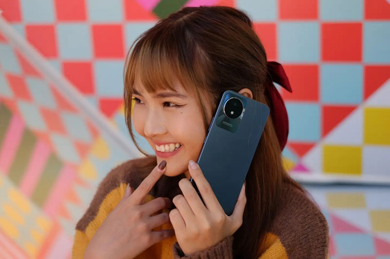 Ảnh chi tiết Vivo Y02: Pin 5.000 mAh, RAM 23 GB, giá 2,79 triệu đồng tại Việt Nam