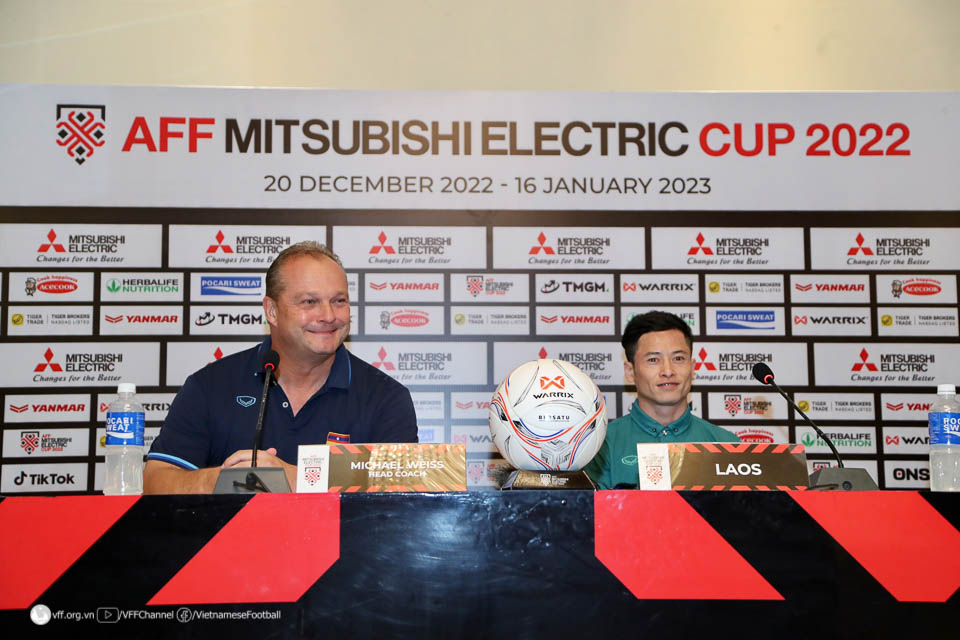 HLV Lào hé lộ chiến thuật ở trận gặp ĐT Việt Nam