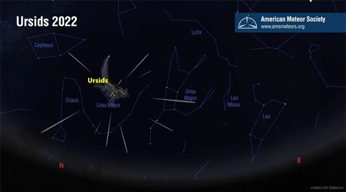 Ngay trước Giáng sinh, trận mưa sao băng cuối cùng năm 2022 sẽ diễn ra, ở Việt Nam có xem được không? - Ảnh 1.