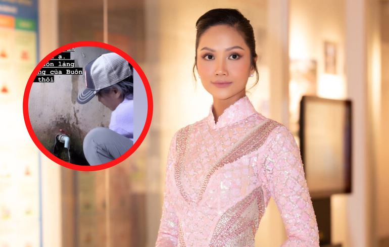 H'Hen Niê khi ở nhà: Mộc mạc giản dị, siêng rửa bát hơn chăm sóc bản thân