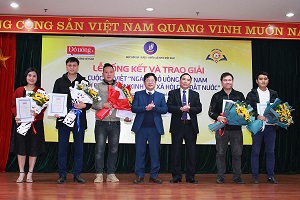 Trao giải cuộc thi viết về ngành đồ uống với sự phát triển của đất nước