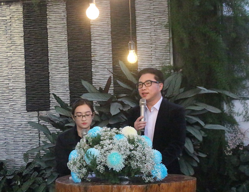 Ông Hoàng Ngọc Huy - Trưởng phòng nghiệp vụ Du lịch – Sở VH-TT&DL tỉnh Lâm Đồng, giới thiệu về những tiềm năng, thế mạnh của du lịch Đà Lạt - Lâm Đồng.