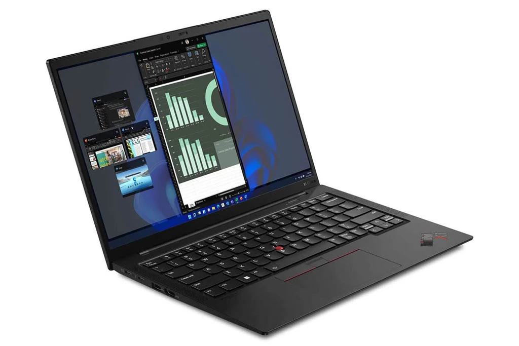 Laptop doanh nhân tốt nhất: Lenovo ThinkPad X1 Carbon Gen 10 (2022) (giá khởi điểm: 1.397 USD).