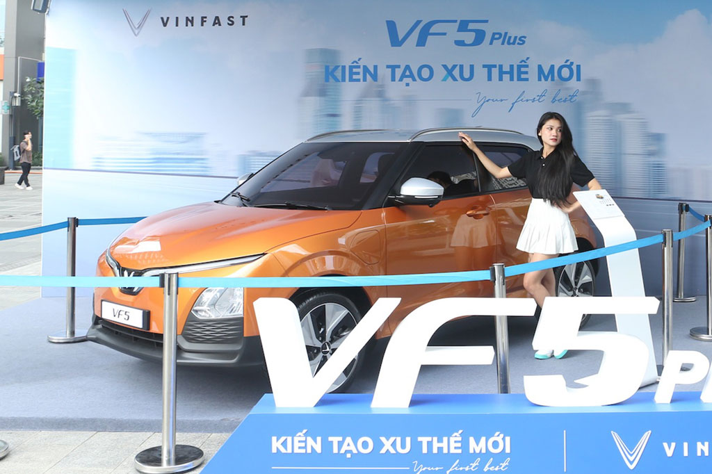 Giá lăn bánh ôtô điện VinFast VF 5 Plus: Cao nhất hơn 560 triệu đồng