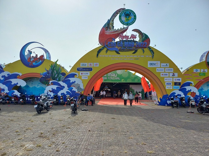 Ngày hội cua Cà Mau lần thứ I – năm 2022 ở Cà Mau.  