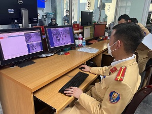 Tất cả các quyết định xử phạt vi phạm giao thông đều thực hiện trên phần mềm điện tử