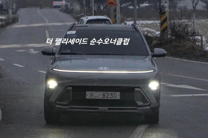 Hyundai Kona 2024 lộ ảnh chạy thử 
