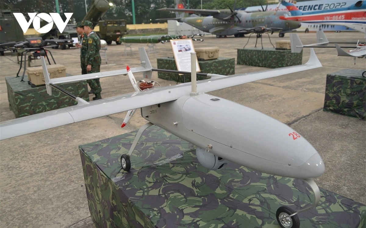 uav quan su viet nam tai trien lam quoc phong quoc te 2022 hinh anh 1