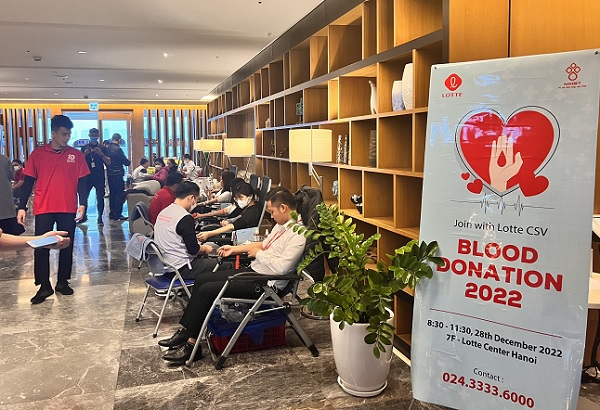 Một doanh nghiệp hiến 60.000 ml máu cứu người