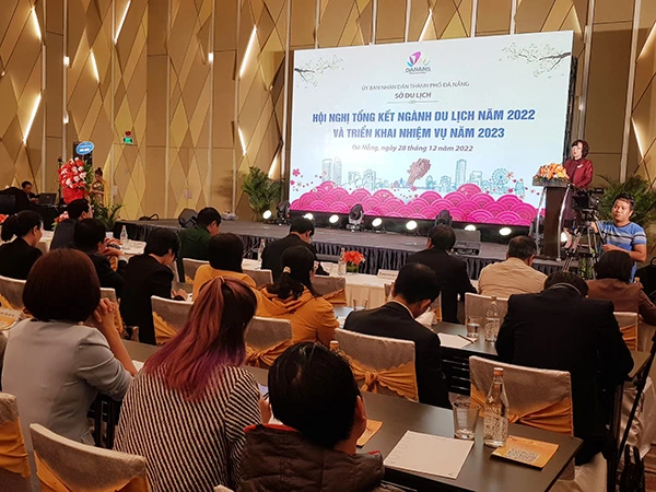 Hội nghị tổng kết ngành du lịch Đà Nẵng năm 2022 và triển khai nhiệm vụ năm 2023 tổ chức chiều 28/12