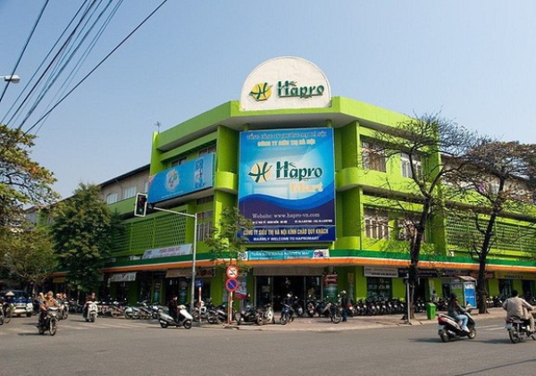 Hapro là doanh nghiệp đầu ngành trong lĩnh vực thương mại và phân phối ở Hà Nội với vốn điều lệ 2.200 tỷ đồng