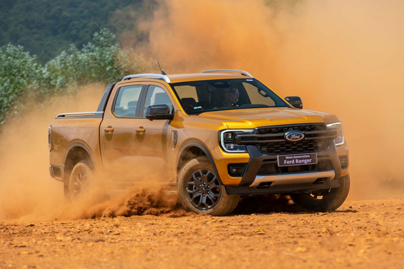 5. Ford Ranger (doanh số: 14.023 chiếc).