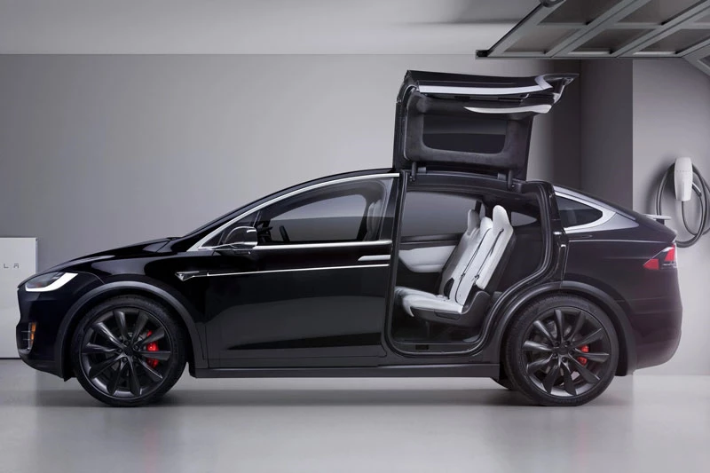 7. Tesla Model X Plaid.