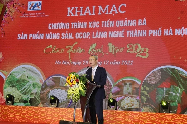 Ông Nguyễn Mạnh Hùng, Chánh Văn phòng Trung tâm HPA phát biểu khai mạc sự kiện.