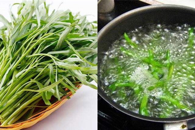 Luộc rau muống mở vung hay đậy vung: Hóa ra từ trước tới nay chúng ta vẫn làm sai hết