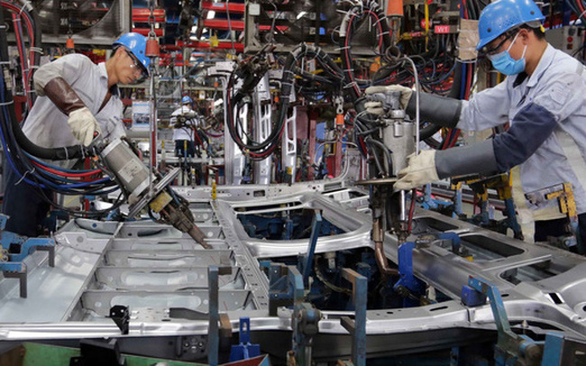 Sản xuất công nghiệp tăng trưởng ấn tượng