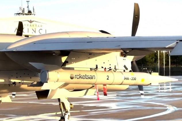 UAV của Thổ Nhĩ Kỳ lần đầu phóng thành công tên lửa siêu thanh nội địa