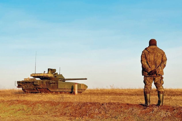 Nga chuẩn bị đưa xe tăng T-14 hiện đại nhất tới chiến trường Donbass?