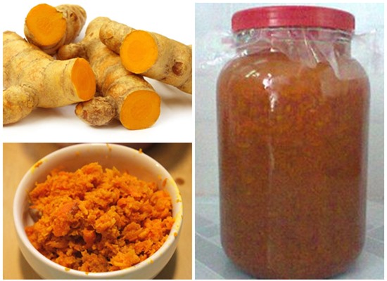 nghệ trị mụn 