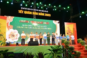 Cần Thơ tổ chức "Tết Quân - Dân" mừng Xuân Quý Mão 2023