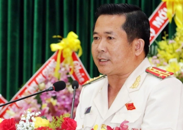 Đại tá Đinh Văn Nơi - Giám đốc Công an tỉnh Quảng Ninh được thăng hàm thiếu tướng.