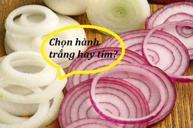 Đi chợ nên chọn hành tây loại màu trắng hay màu tím? Người sành ăn chưa chắc biết câu trả lời