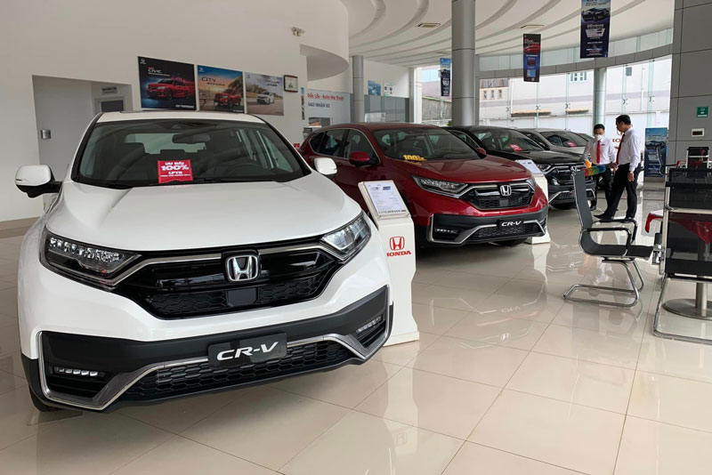 Trước Tết, Honda CR-V được ưu đãi 100% lệ phí trước bạ 
