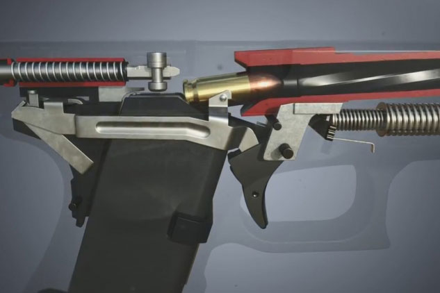 Cấu tạo và nguyên lý hoạt động của súng ngắn Glock