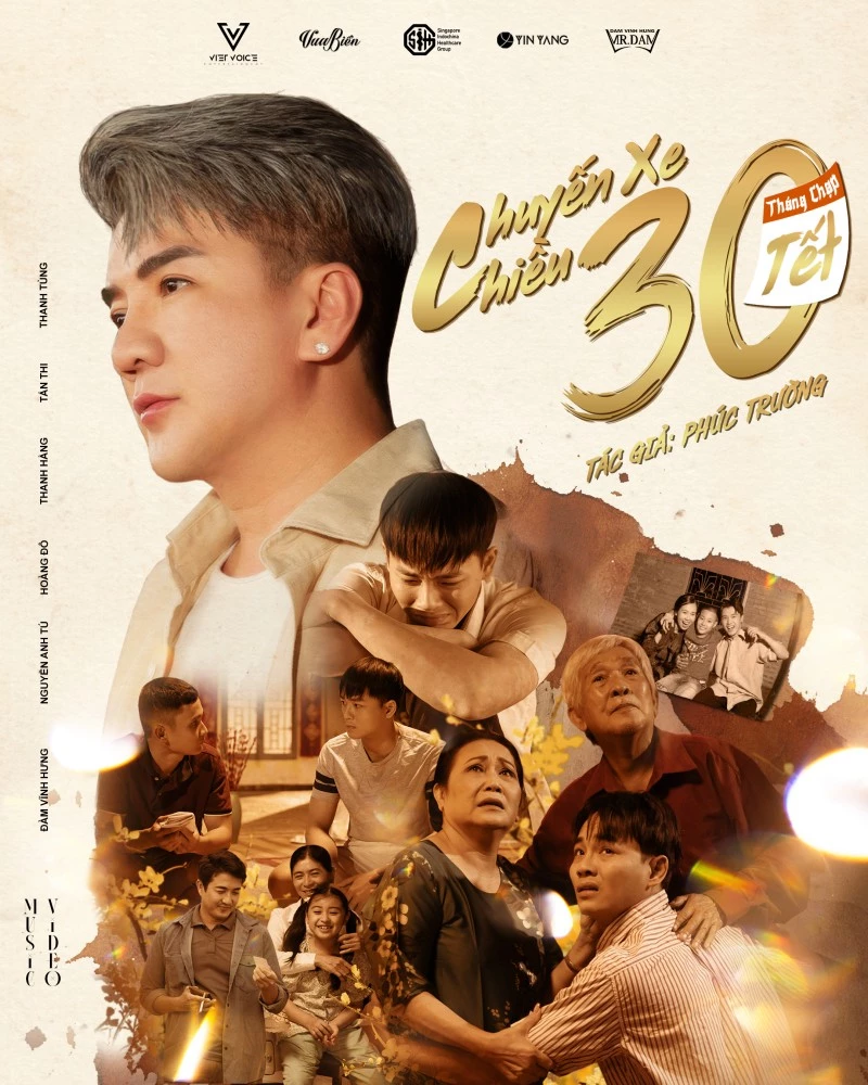 (Ảnh 1: Poster MV “Chuyến xe chiều 30 Tết)