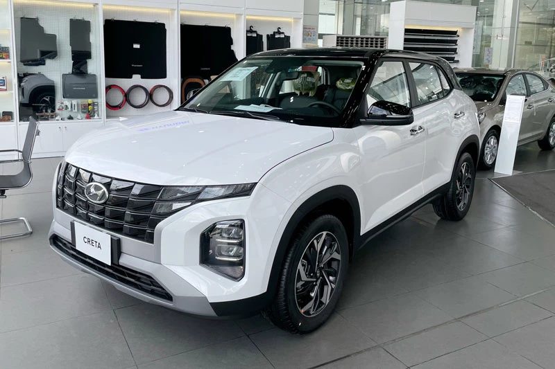 6. Hyundai Creta (doanh số: 1.877 chiếc).