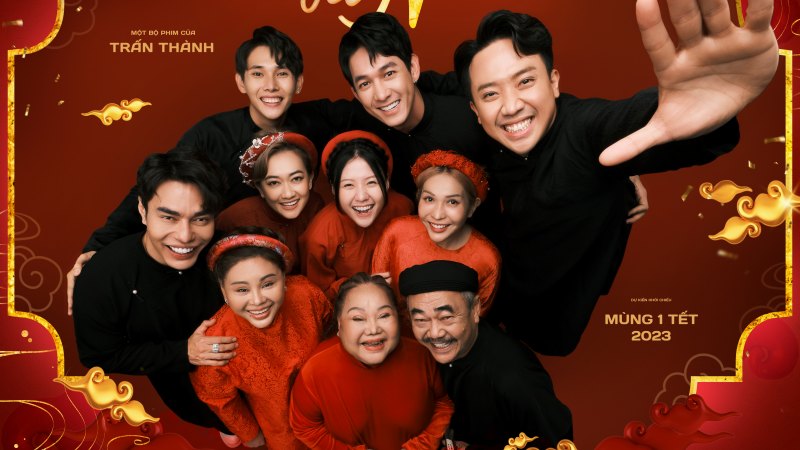 Trấn Thành và dàn cast "Nhà Bà Nữ" gửi lời chúc Tết đến khán giả