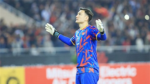 Đặng Văn Lâm lập kỷ lục giữ sạch lưới ở AFF Cup 2022 - Ảnh: Minh Tuấn 