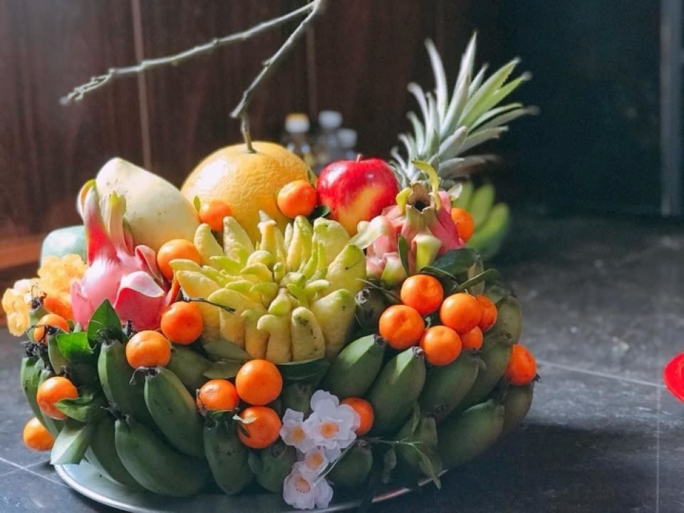 Cách bày mâm ngũ quả Tết Quý Mão 2023