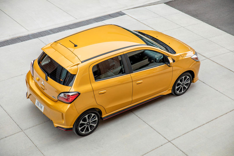 Top 10 xe hatchback tiết kiệm nhiên liệu nhất năm 2023: Mitsubishi Mirage đầu bảng