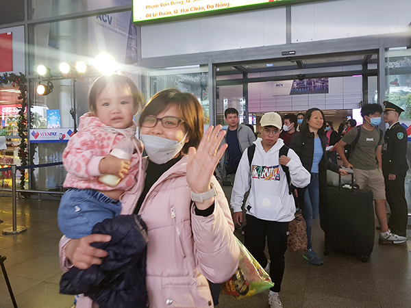 Lượng khách thông qua sân bay quốc tế Đà Nẵng dịp Tết Nguyên đán Quý Mão 2023 dự báo tăng mạnh so với Tết Nhâm Dần 2022