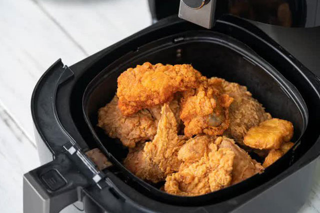 5 loại thực phẩm tuyệt đối không nên nấu bằng nồi chiên không dầu