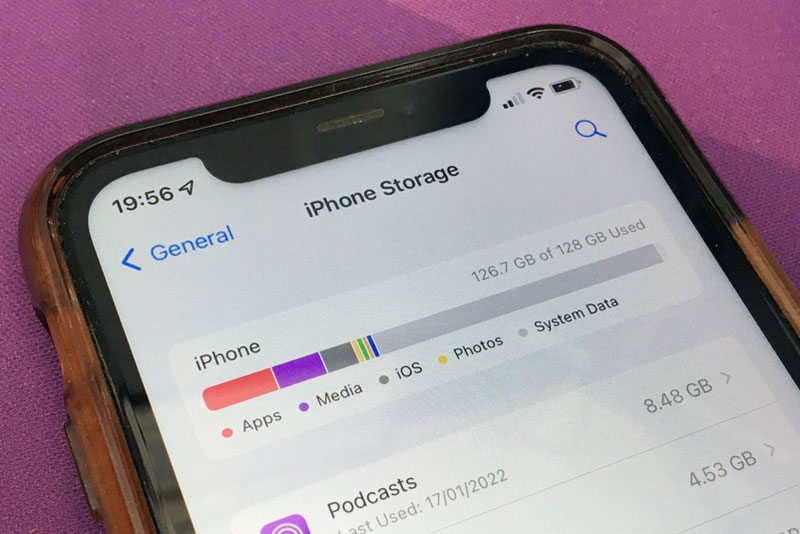 Giải phóng dung lượng iPhone để chụp thêm ảnh mùa Tết