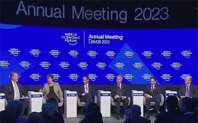 Kinh tế ảm đạm phủ bóng Diễn đàn Davos 2023 - Ảnh 1.