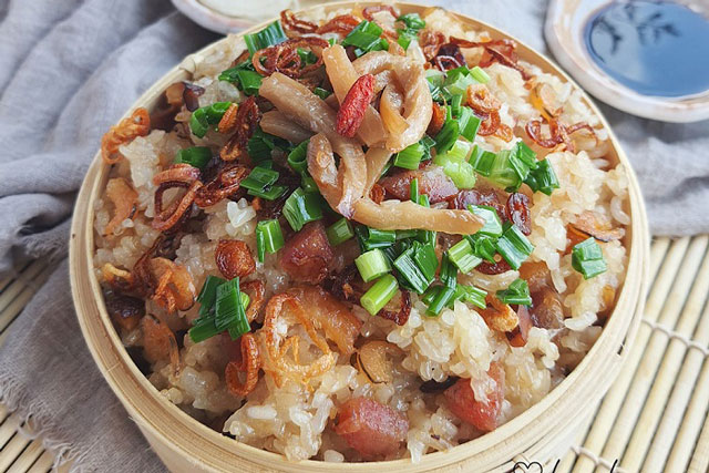 Nấu xôi bằng nồi cơm điện, không cần ngâm nếp mà vẫn dẻo thơm ngon miệng