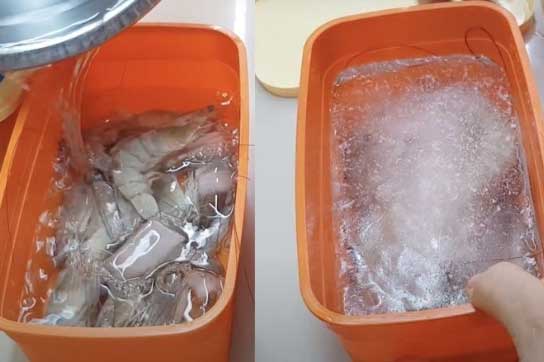 Mua tôm về để ngay vào tủ lạnh là dại: Rắc thêm thứ này tôm để nửa năm vẫn chắc thịt, ngon ngọt