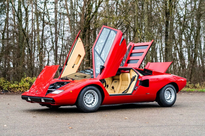 10. Lamborghini Countach LP400 Periscopio (giá: 1,87 triệu USD).