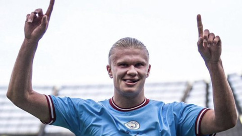 Haaland vượt thành tích của 2 Vua phá lưới mùa trước, khiến Ronaldo bẽ mặt