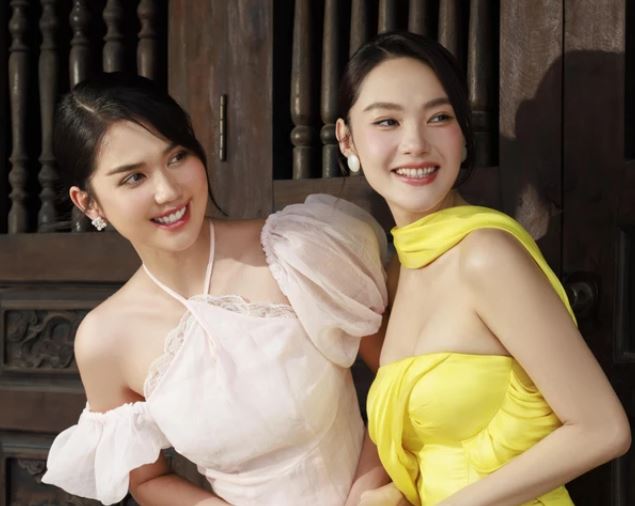 Minh Hằng gợi cảm, 'chặt đẹp' Ngọc Trinh trong bộ ảnh đầu năm