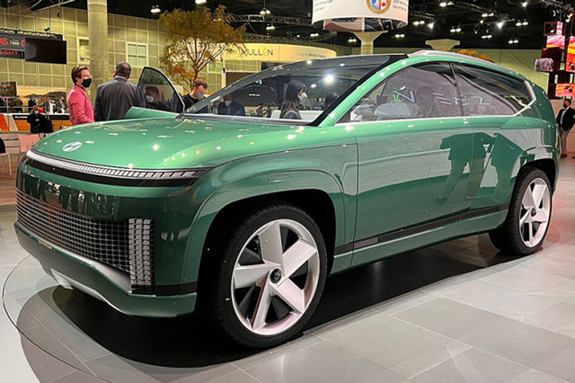 Chi tiết xe điện Hyundai Seven Concept vừa ra mắt