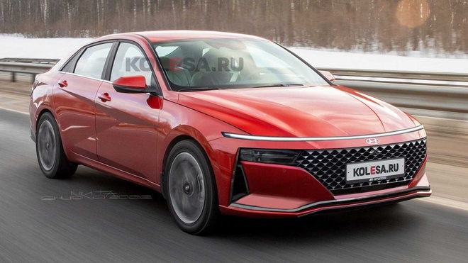 Xem trước thiết kế Hyundai Elantra phiên bản nâng cấp