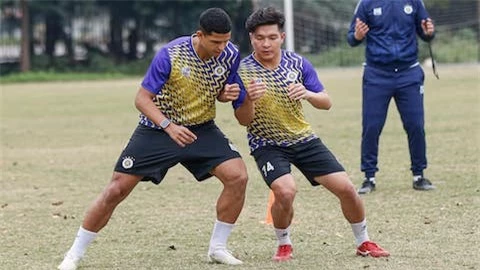 Các đội bóng V.League bước vào những buổi tập khai xuân