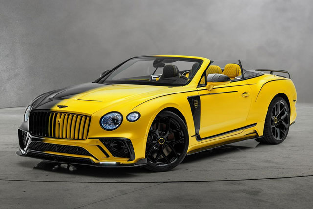Ngắm siêu xe Bentley Continental GTC Mansory Vitesse duy nhất thế giới