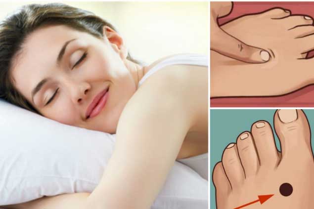 10 phút trước khi đi ngủ cứ bấm đúng huyệt đạo này là ngủ ngon một mạch đến sáng