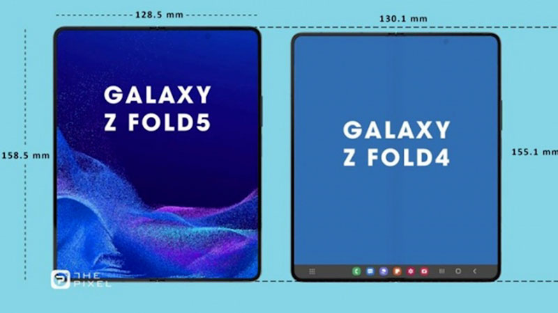 Cải tiến lớn trên Samsung Galaxy Z Fold5
